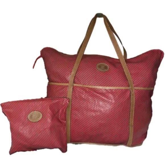 Vtg GUCCI Accessory Collection Vintage Tote and Pouch - Picture 1 of 9